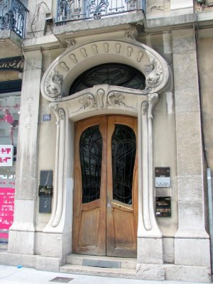 Porte Art Nouveau