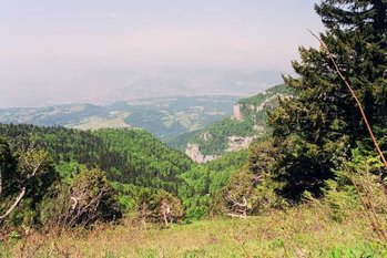 Pas de la Miséricorde vu de Charminelle