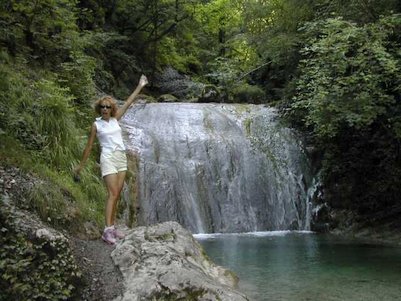 petite chute d'eau