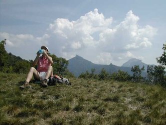 la Pinéa, l'Aiguille de Quaix et Chamechaude