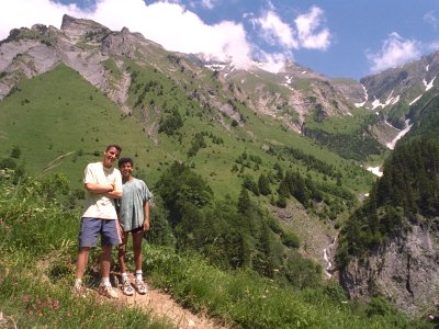 Alex et PJ : dans les Ecrins