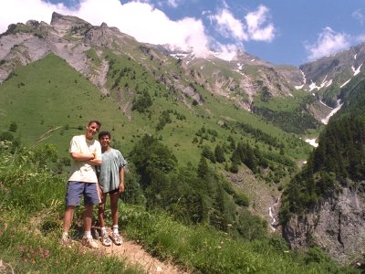 Alex et PJ : dans les Ecrins