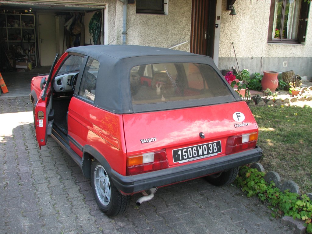 Photo Cabriolet Samba