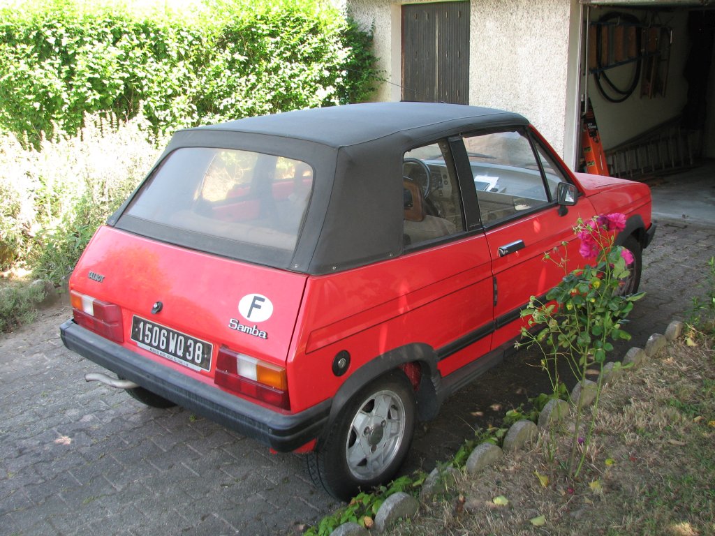 Photo Cabriolet Samba