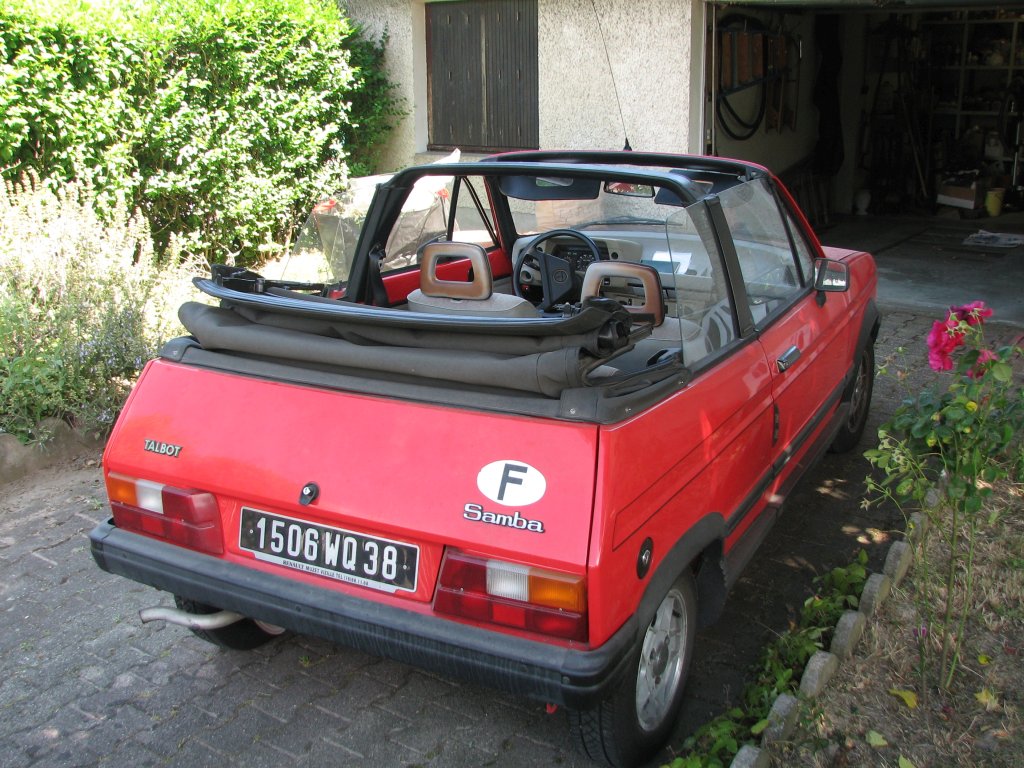 Photo Cabriolet Samba