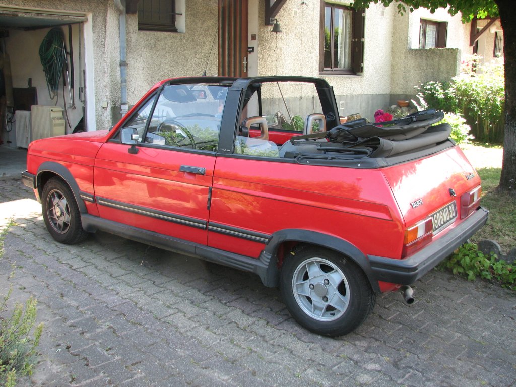 Photo Cabriolet Samba