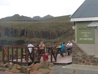 Highest Pub in Africa (2874 m)