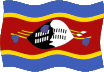 Drapeau du Swaziland (ou eSwatini)