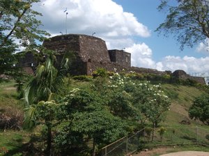 El Castillo de la Inmaculada Concepción, le fort qui a donné son nom au village de El Castillo El Castillo de la Inmaculada Concepción, le fort qui a donné son nom au village de El Castillo