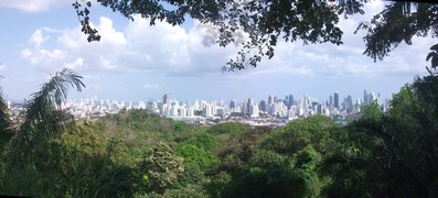 Panorama depuis le Parque Municipal