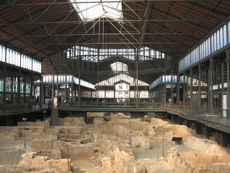 Archéologie sous le vieux Mercat del Born