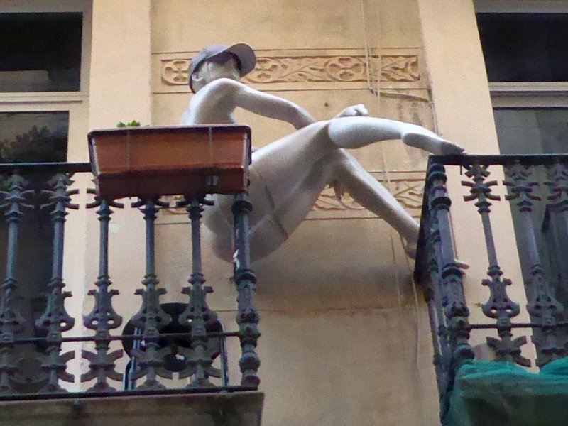 Un balcon dans le Quartier Oriental