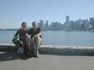 La city vue de Stanley Park