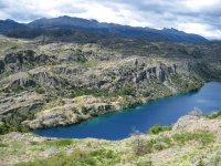 Le Rio Cochrane, Parque Nacional Tamango, près de Cochrane