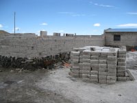 Construction en sel près du Salar d'Uyuni Construction en sel près du Salar d'Uyuni