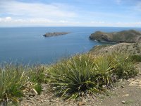 Sur l'Isla del Sol, Lac Titicaca Sur l'Isla del Sol, Lac Titicaca
