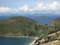 Sur l'Isla del Sol, Lac Titicaca Sur l'Isla del Sol, Lac Titicaca