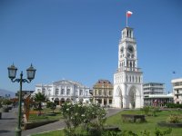 La place centrale d'Iquique