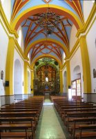 Dans la cathédrale de Copacabana