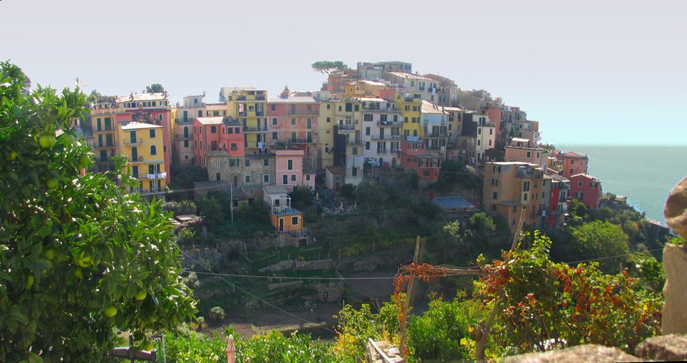 Vue panoramique de Corniglia