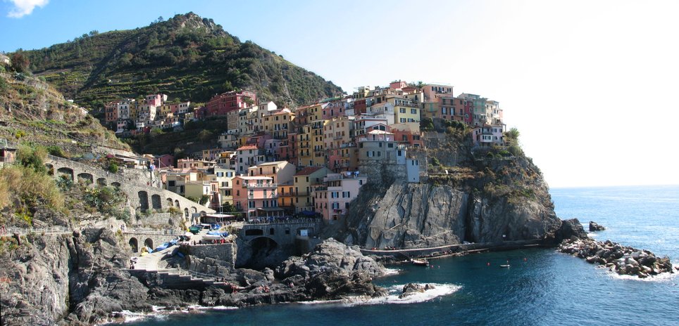 Vue panoramique de Manarola