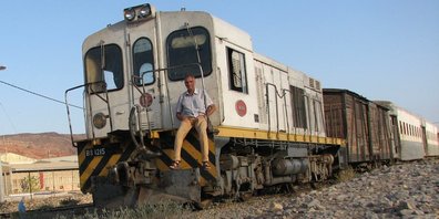 Le train à Gelile un peu avant son départ vers Dire Dawa.