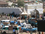 Il y a encore beaucoup de Peugeot 404 à Harar.