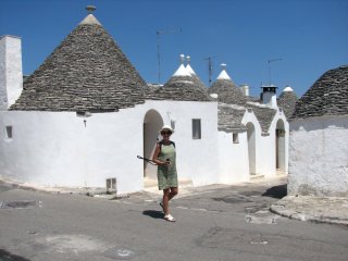 Devant les trulli