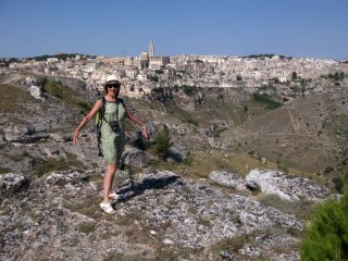 Matera au soleil du matin