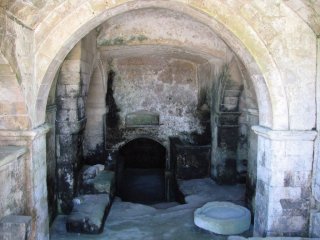 L'intérieur d'un Sasso de Matera