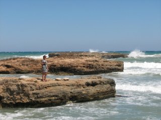 L'Adriatique sur la côte du Salento