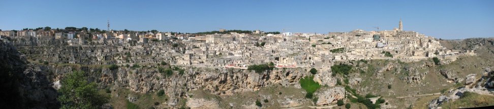 Panoramique de Matera