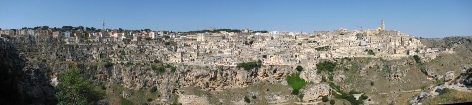 Panoramique de Matera