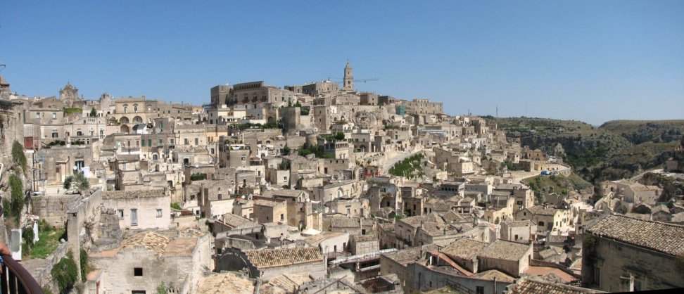 Panoramique de Matera