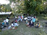 Le marché à Seghe (Western Province)