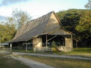 Une salle de réunion près de Munda (Western Province)