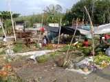 Le marché à Gizo, 2ème ville des Iles Salomon