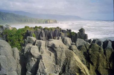 Punakaiki (rochers stratifiés) Punakaiki