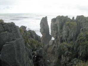 Punakaiki (rochers stratifiés) Punakaiki