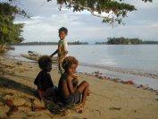 Enfants sur la plage