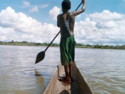 Traversée du fleuve Sepik