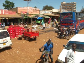 Busia (Kenya)près de la frontière