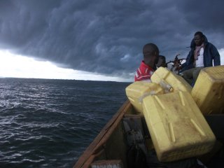 Orage sur le Lac Victoria