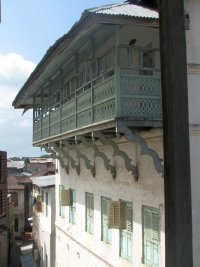 Balcon à Stone town