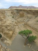 Sesriem canyon près de Sossusvlei