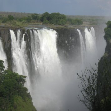 Chutes Victoria sur le Zambeze