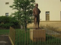 Statue du Docteur Livingstone à Livingstone (Zambie)