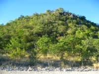 une des collines rocheuses d'Etosha