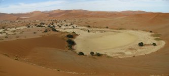 le salar de Sossusvlei