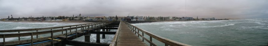 Vue panoramique de Swakopmund